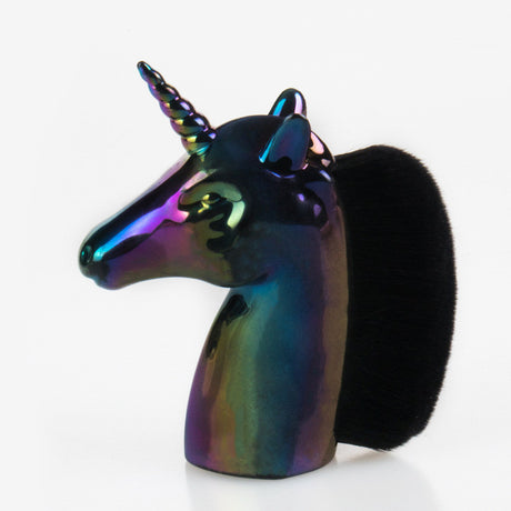 Unicorn Makeup Brushes Set - Rose Gold Powder Brush