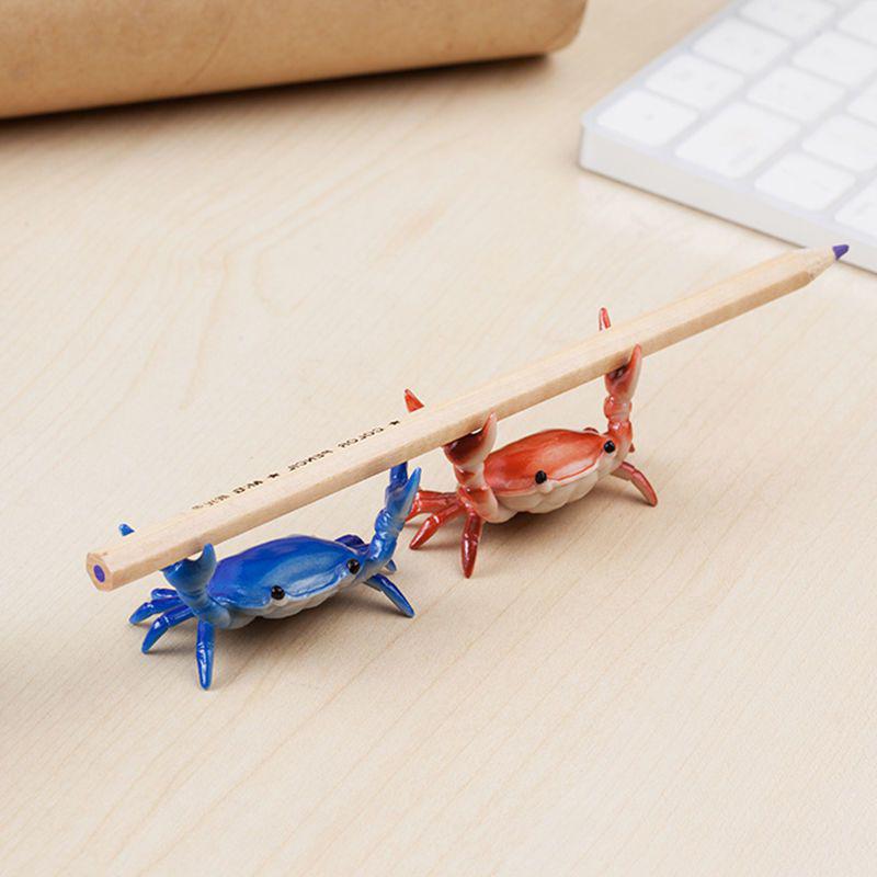 Creative Lifting Crab Pen Holder Storage and Decoration