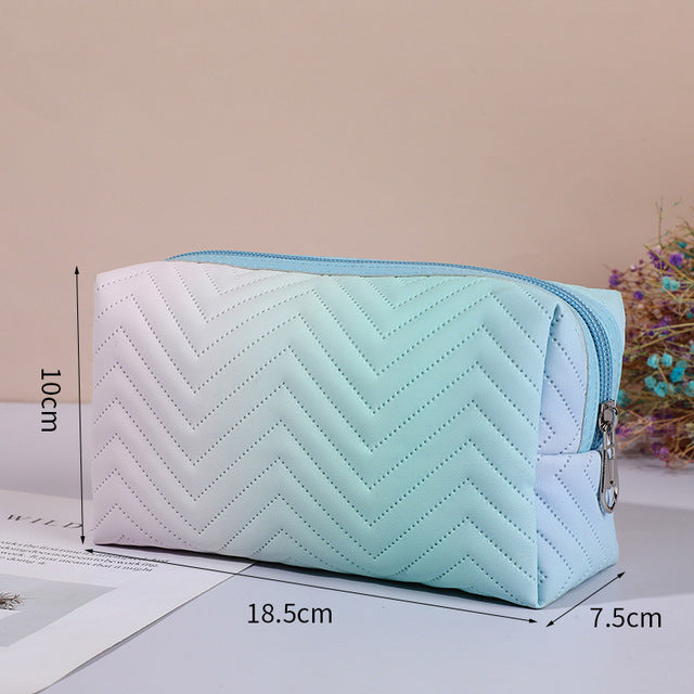 Fashion Gradient Women's Makeup Storage Bag (1pc)