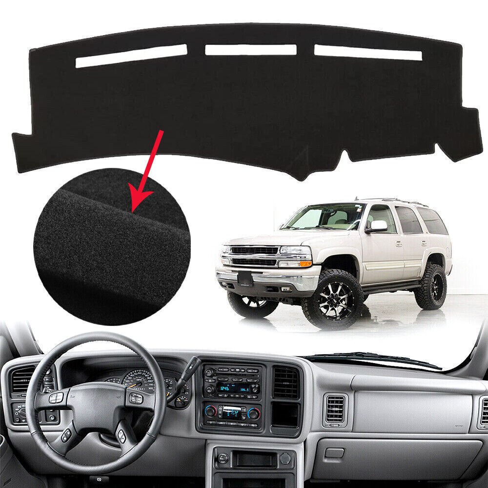 Car Dash Cover Mat Dashboard Pad for Chevy Silverado 1500 2500 Tahoe 2001-2006