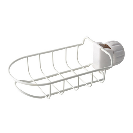 Sink Organizer Basket with Drain Tray for Kitchen