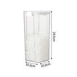 Leak-proof Transparent Rice Storage Jar 460ml