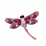 Vintage Dragonfly Brooch Scarf Clip Fashion Accessory