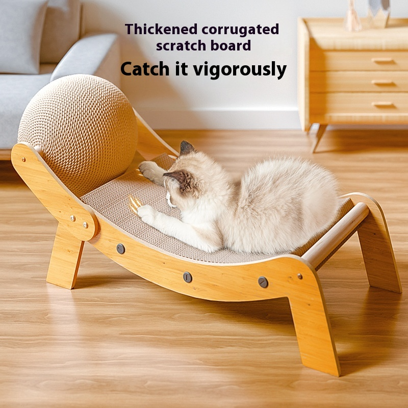 Pet Recliner Scratch Board Toy