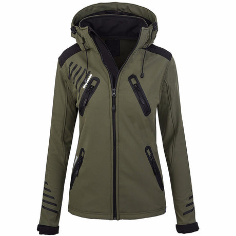 Women's Outdoor Mountaineering Jacket with Zipper