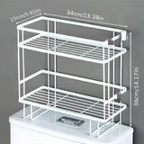 Toilet Storage Organizer with Toilet Paper Holder (1 Piece)