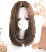 Realistic Long Straight Hair Wig for Fashion Styling