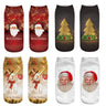 New 3D Printed Christmas Socks for Women