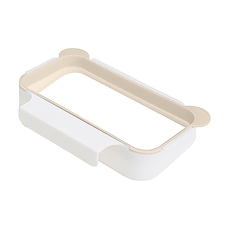 Wall Mounted Kitchen Garbage Bag Rack Organizer