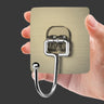 Multifunctional Transparent Seamless Hook for Bathroom/Kitchen