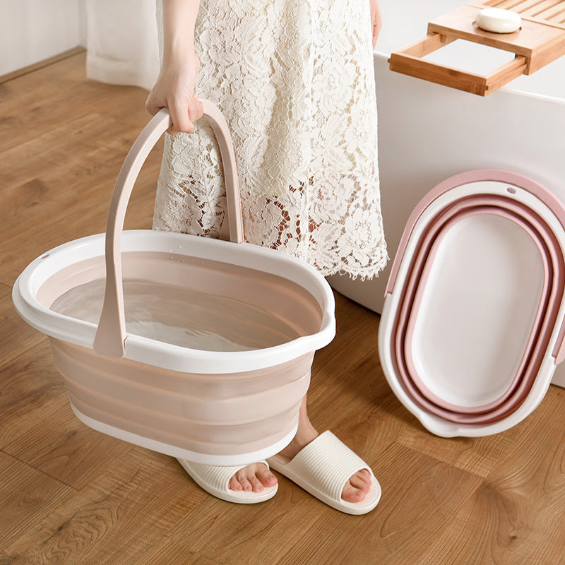 Portable Folding Water Bucket for Car Washing (Large)
