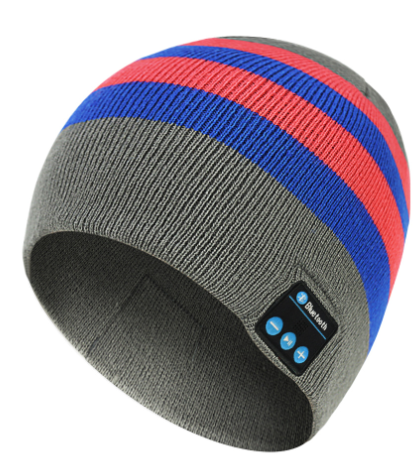 Outdoor Bluetooth Beanie with Knitted Design