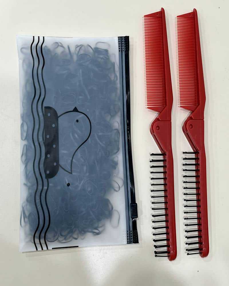 Portable Folding Travel Hair Styling Comb Tool