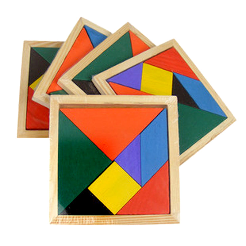 Tangram Building Blocks - Educational Toy for Kids