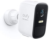 eufy Security eufyCam 2C Pro Wireless Home Security Add-on Camera 2K Resolution 180-Day Battery Life HomeKit Compatibility IP67 Weatherproof Night Vision and No Monthly Fee. (Renewed)