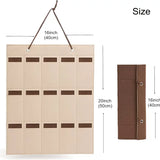 Wall Mounted Felt Sunglasses Storage Organizer (1pc)
