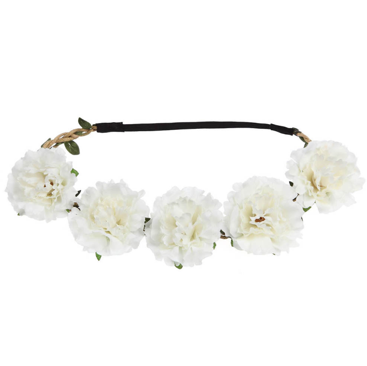 Bridal Floral Crown and Hair Accessory