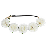 Bridal Floral Crown and Hair Accessory