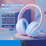 Premium Wireless Stereo Headphones with LED Lights