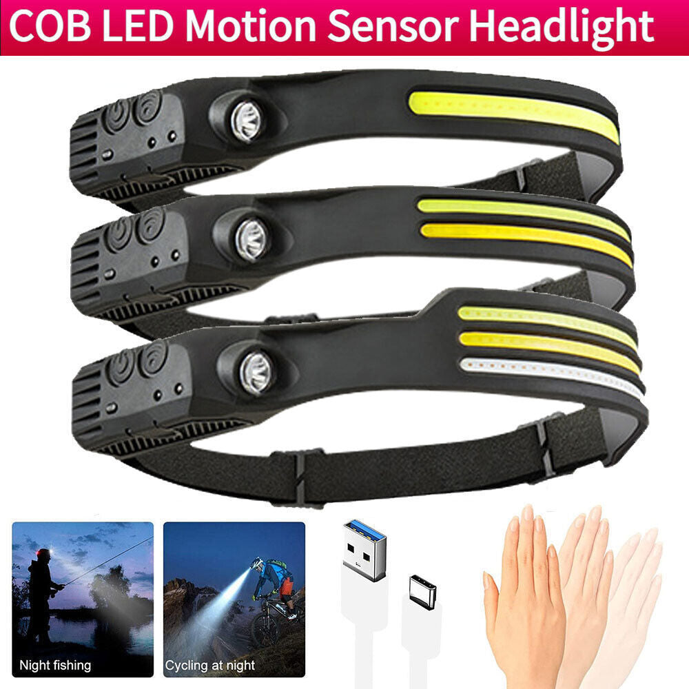 Mini Multifunctional COB Headlamp for Outdoor Use