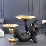 Decorative Dog Key Tray and Storage Organizer