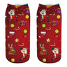 New 3D Printed Christmas Socks for Women