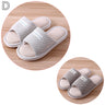 Cotton and Linen Indoor Home Slippers