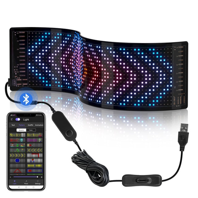 LED Matrix Pixel Panel Bluetooth