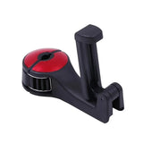 2-in-1 Car Headrest Hooks with Phone Holder for Bags