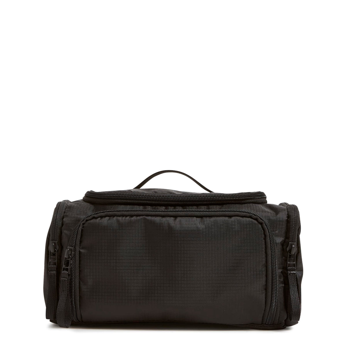 Vera Bradley Ripstop Large Travel Cosmetic Makeup Organizer Bag Black