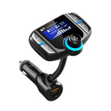 Bluetooth FM Transmitter Car Adapter with Fast Charger