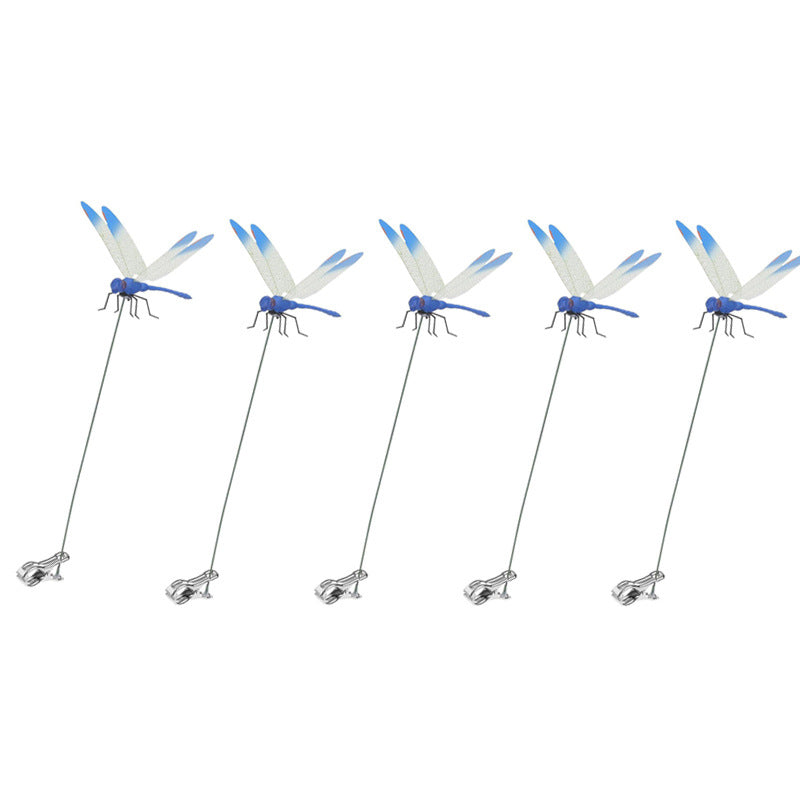 Dragonfly Garden Decoration Clips