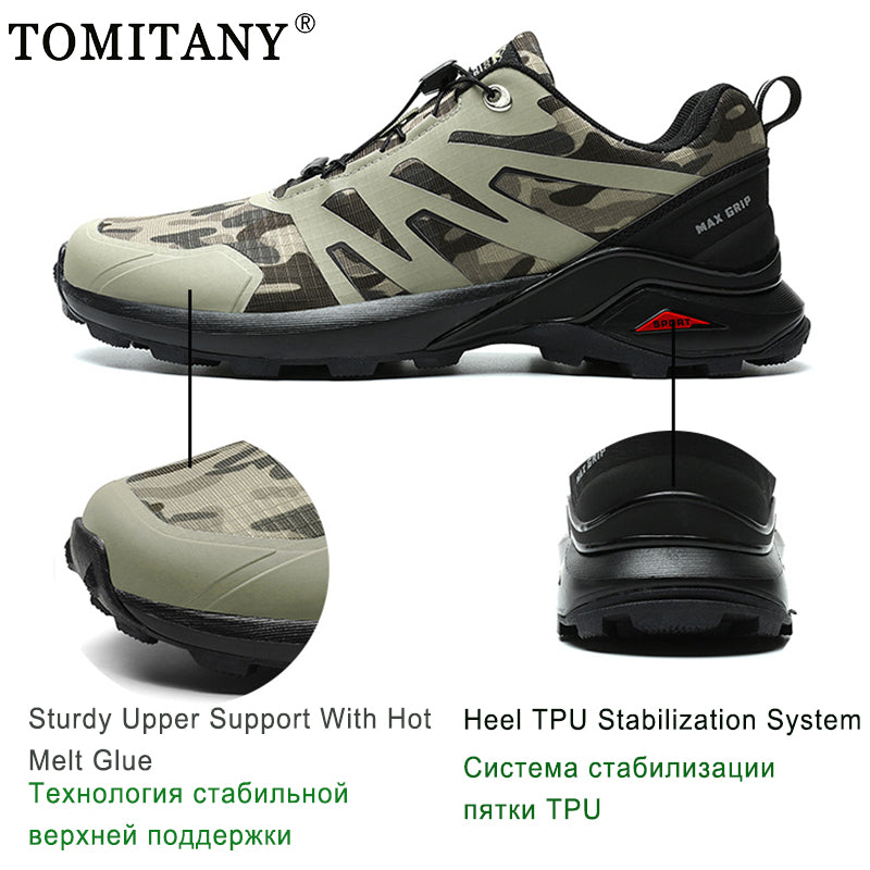 Men's Waterproof Non-slip Hiking Safety Shoes