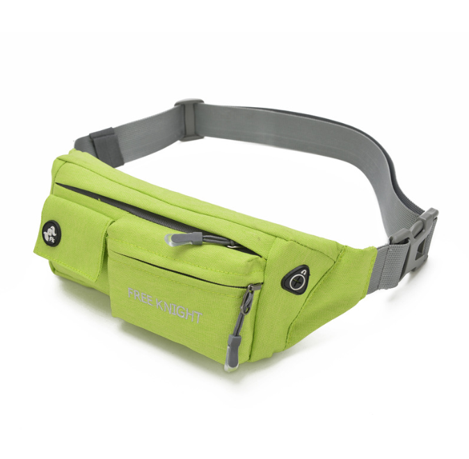 Waterproof Nylon Sports Waist Bag for Running and Hiking