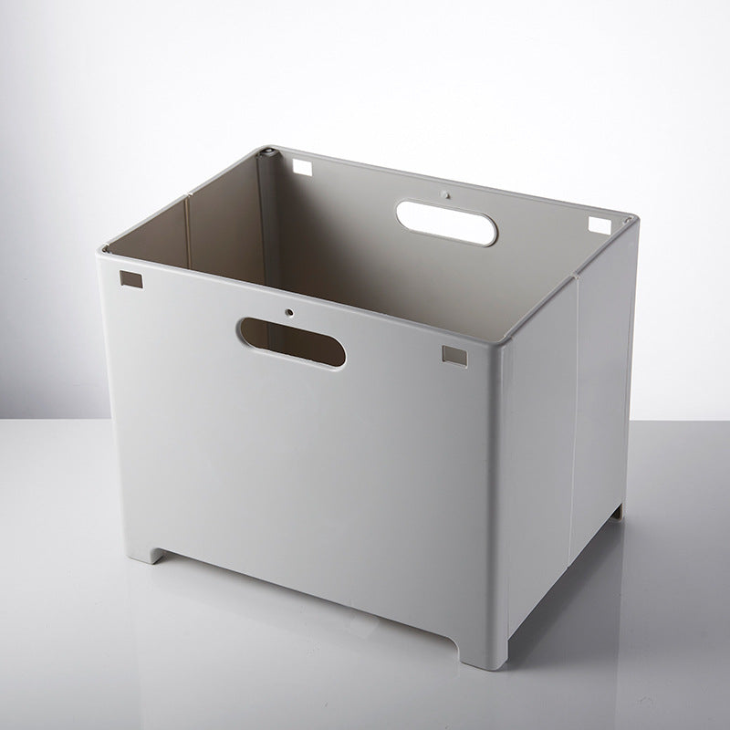 Wall-Mounted Laundry Basket with Multifunctional Storage
