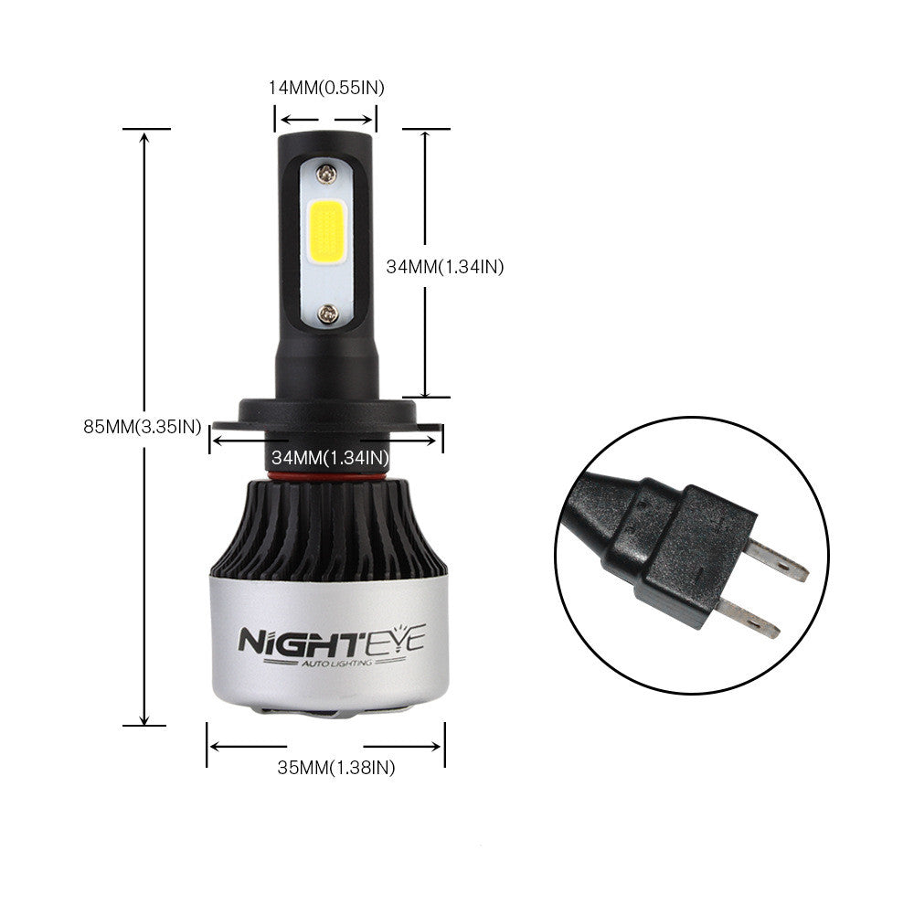 C6 Upgraded LED Car Headlights (Front Lights)