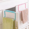 Bathroom Shelf with Wall-Mounted Cloth Rack and Hooks