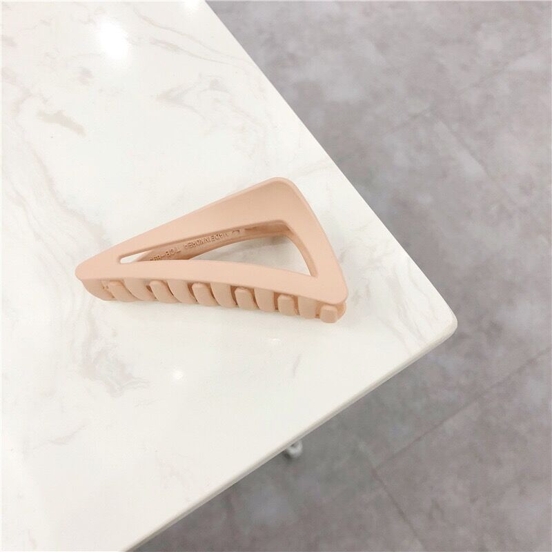 Triangular Geometric Hair Clip - Retro Ins Style
