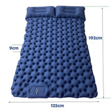 Inflatable Double Camping Mattress for Outdoor Use