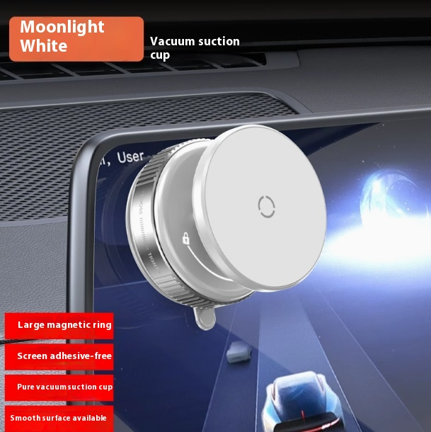 Vacuum Suction Car Phone Holder – Secure & Adjustable Dashboard Mount