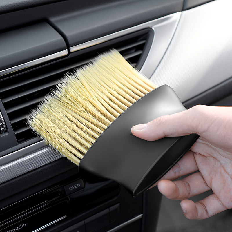 Car Interior Soft Bristle Dusting Brush for Crevices