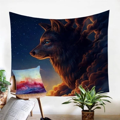 Home Decor Tapestry Wall Hanging, Fabric Tapestry