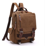 Fashionable Canvas Outdoor Travel Backpack