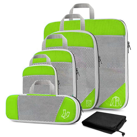 Lightweight Travel Storage Organizer Set with Shoe Bag