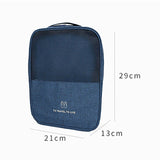 Large Capacity Travel Shoe Organizer with Handle