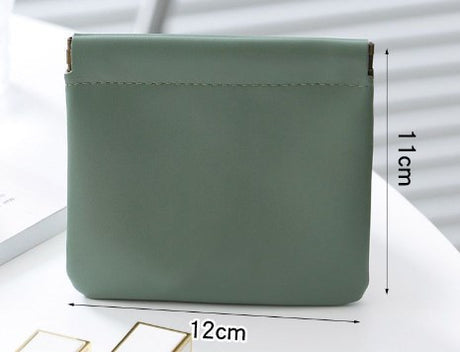 Portable PU Leather Cosmetic Bag for Makeup & Sundries