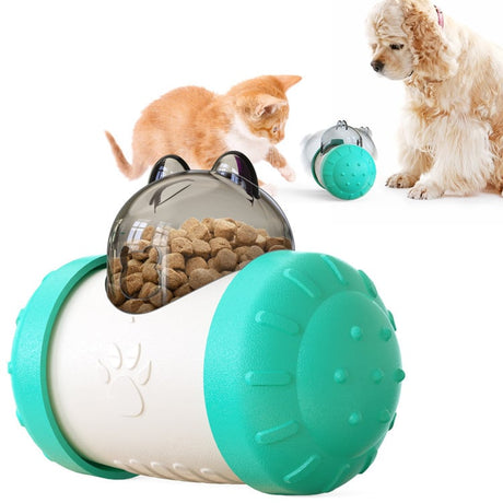 Tumbler Teasing Cat Swinging Ball Pet Toy