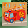 Montessori Wooden Educational Puzzle Board (One Set)