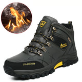Men's High-Top Anti-Slip Hiking Shoes for Outdoors