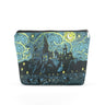 Magic Stuff Wizarding Castle Cosmetic Bag Witchy Gifts for Women Daughter Sister Magic Makeup Bag Book Lovers Gifts Magic Movie Merch Wizard Stuff Travel Organizer Graduation Birthday Gifts